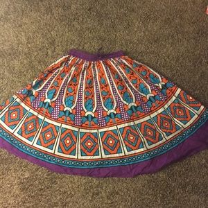 Purple All Size Skirt
